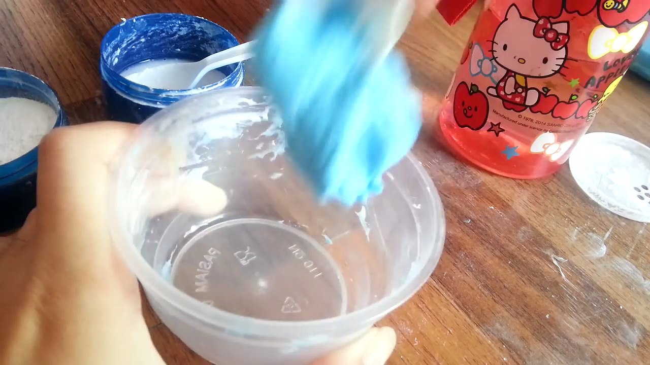 How to make slime without borax and detergent