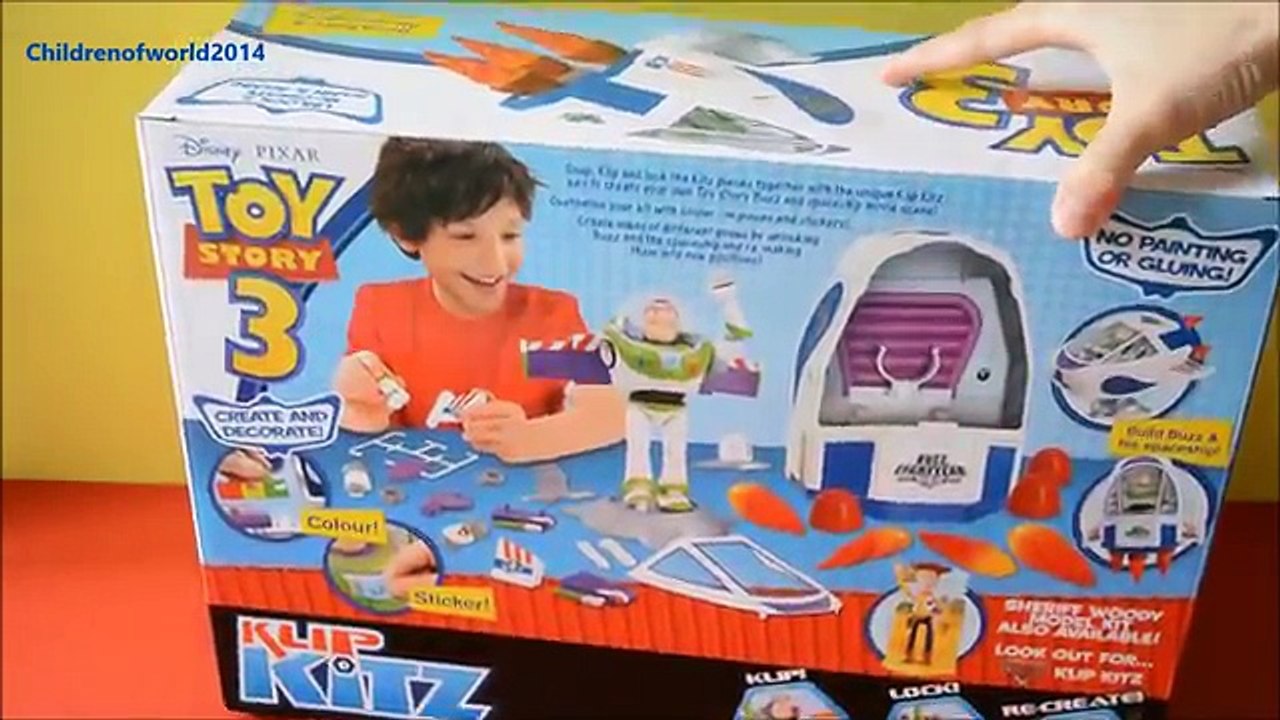 Klip Kitz Toy Story How To Build Spaceship With Buzz Lightyear Disney Pixar To Infinity an