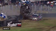 V8 Supercars  Sandown 2017 Race 1 Hazelwood Massive Crash