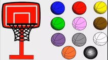 تعلم الالوان العربية - الوان كرة السلة للاطفال -Learn arabic colors - colors basketball for kids