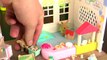 Sylvanian Families Calico Critters Christmas Set Unboxing Setup Play - Kids Toys