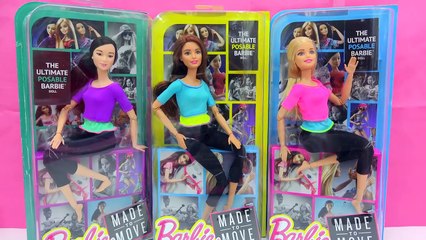 Gymnastic Coach with Little Girl + Most Poseable Doll EVER Made To Move Barbie