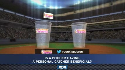 Dunkin&apos; Donuts Poll: Is It Beneficial For Pitcher To Have Personal Catcher?