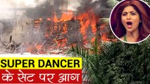 SUPER DANCER SETS on FIRE  RK Studio On FIRE  Shilpa Shetty, Ranbir Kapoor