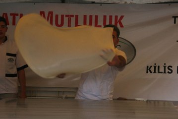 Kilis Katmeri Festivali'nde Dünya Rekoru Kırıldı