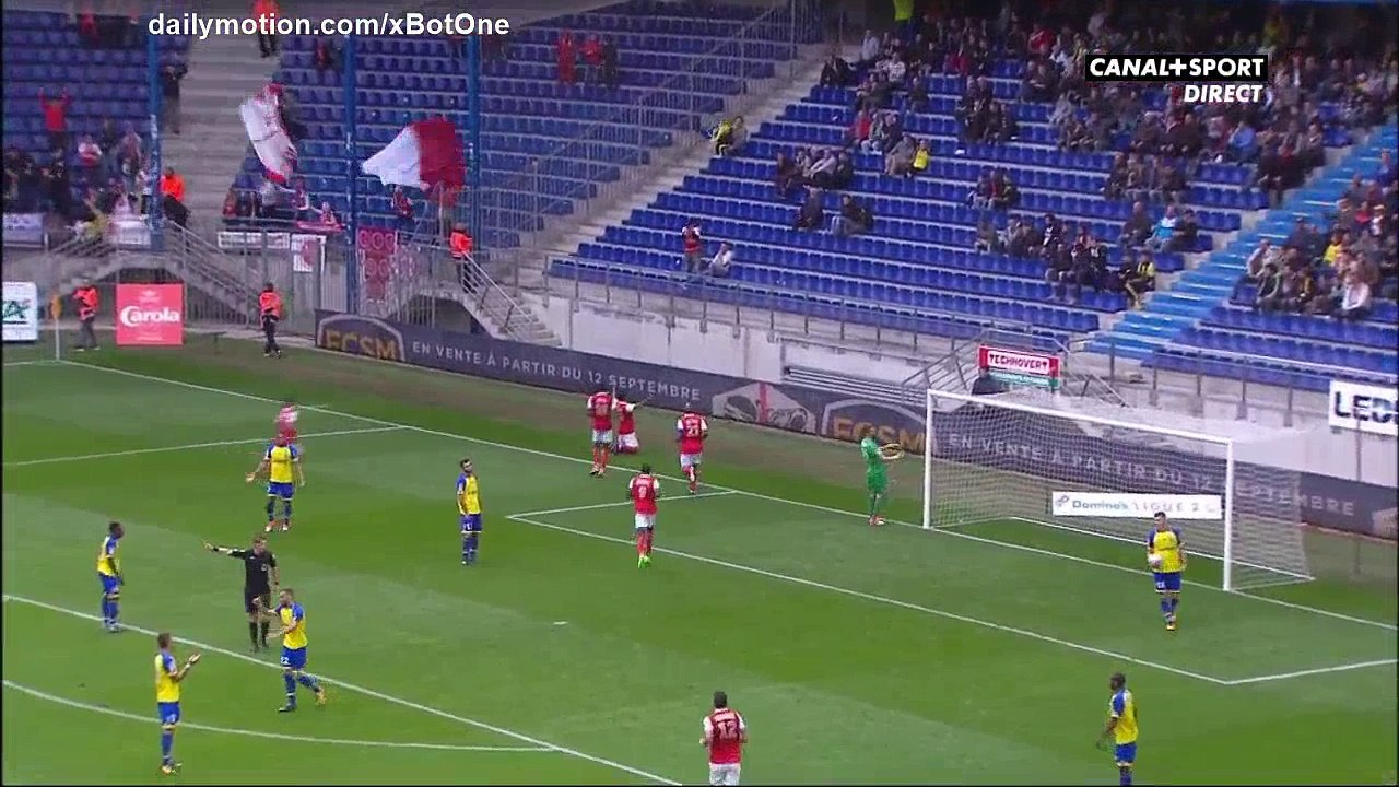 Diego Goal HD - Sochaux 1 - 1 Reims - 16.09.2017 (Full Replay)