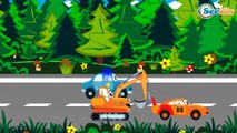 The Police car Vs BAD CARS Battle - Monster Truck TV - Cars & Trucks for Kids