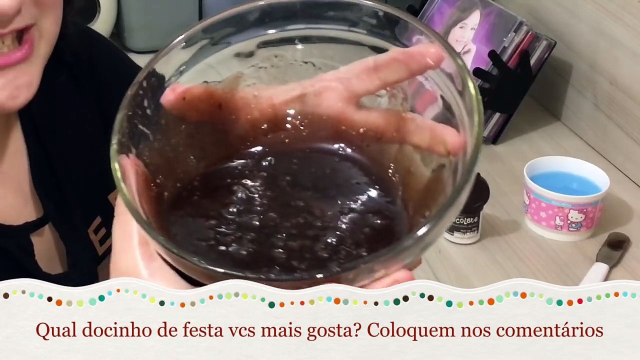 COMO FAZER AMOEBA DE BRIGADEIRO-GELECA NÃO COMESTÍVEL