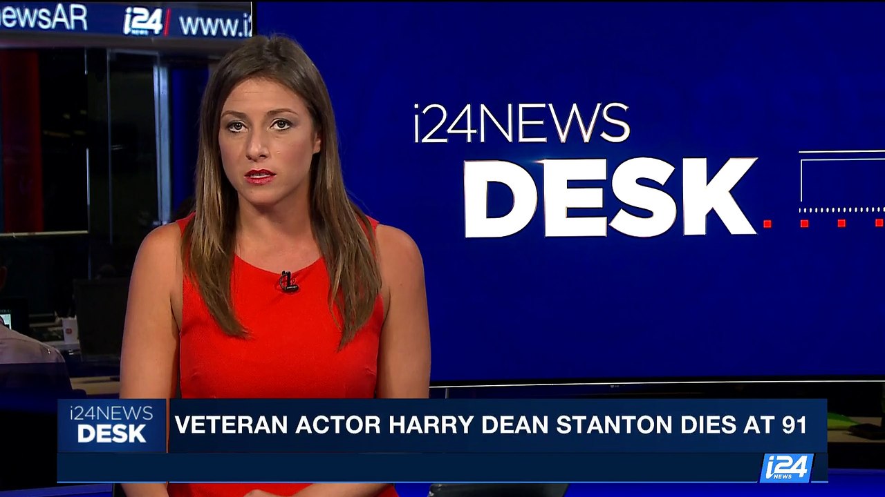 i24NEWS DESK | Veteran actor Harry Dean Stanton dies at 91 | Saturday, September 16th 2017