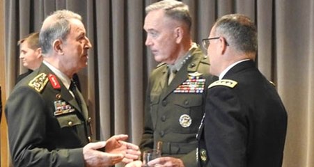 Genelkurmay Başkanı Akar, ABD'li Komutanın Yüzüne Söyledi: İzni Vermeyeceğiz