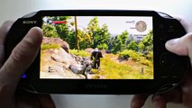 The Witcher 3 Wild Hunt - PS Vita - Remote play GAMEPLAY