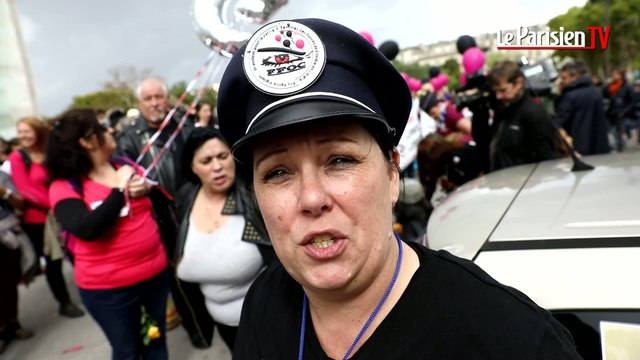 Les femmes de policiers crient leur colère à Paris