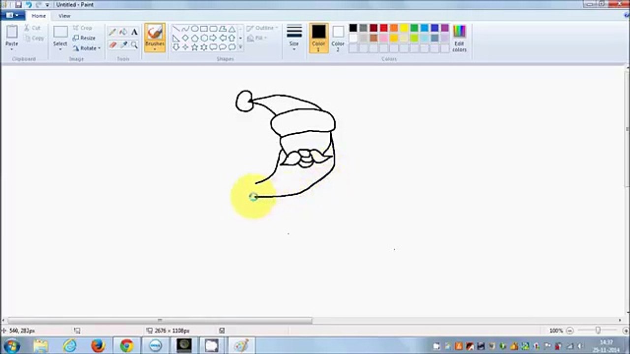 Noël dessiner dessin pour Comment enfants leçon à Il Père noël étape par étape