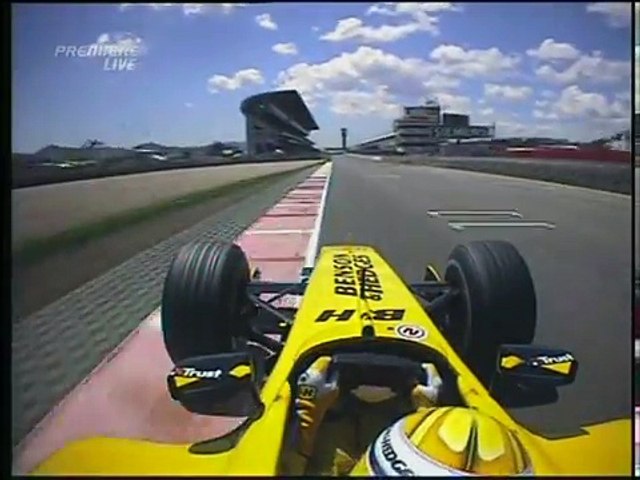 F1 Spain 2004 - Q1 & Q2 - Giorgio Pantano Onboard Laps