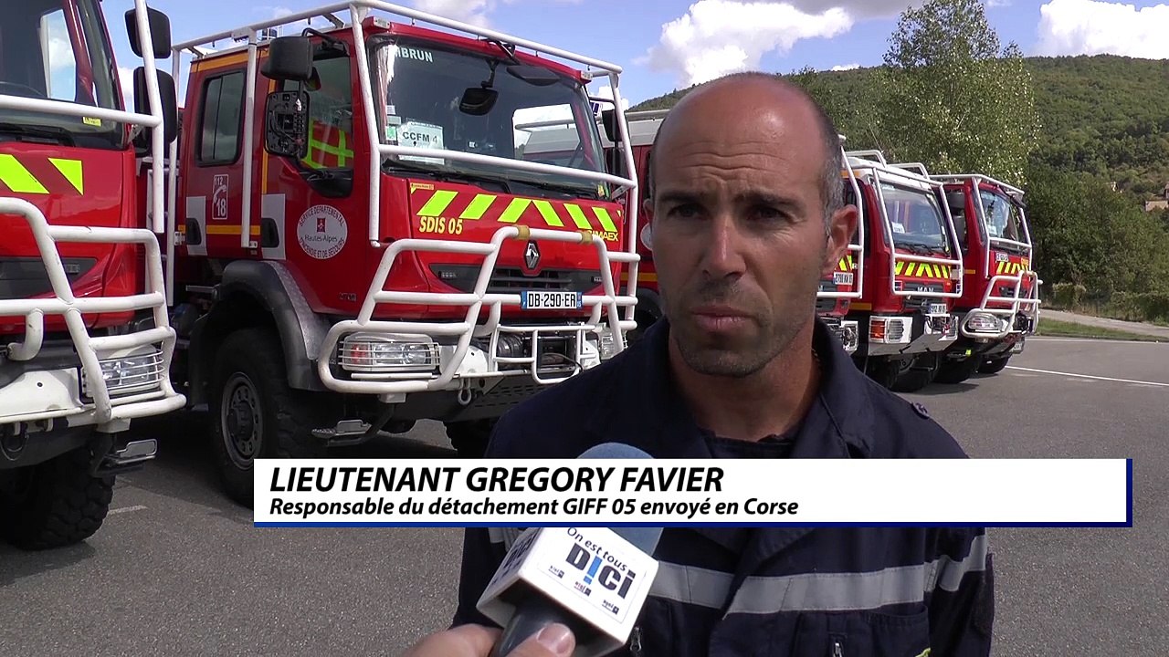 D!CI TV : les 18 derniers pompiers envoyés en Corse sont revenus ce samedi