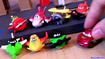 Planes Micro Drifters Disney Dusty Crophopper, Chupacabra, Rochelle Pixar Cars Lightning McQueen ZED