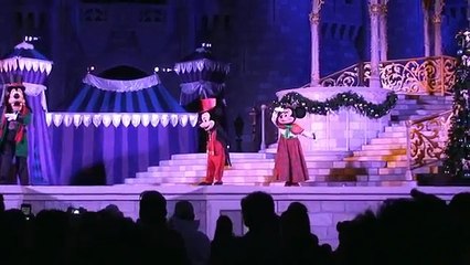 January new Cinderella Castle Christmas Lighting at Magic Kingdom, Walt Disney World HD