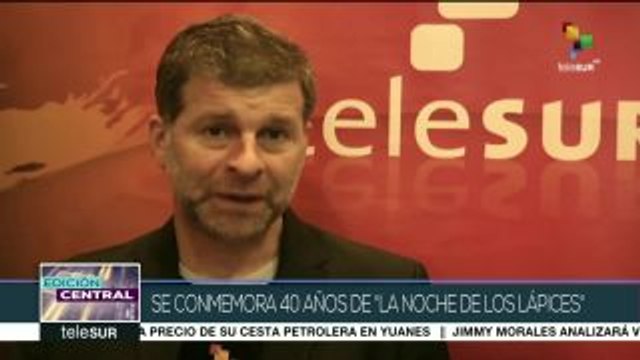 Argentina: estudiantes conmemoran 41 años de la Noche de los Lápices