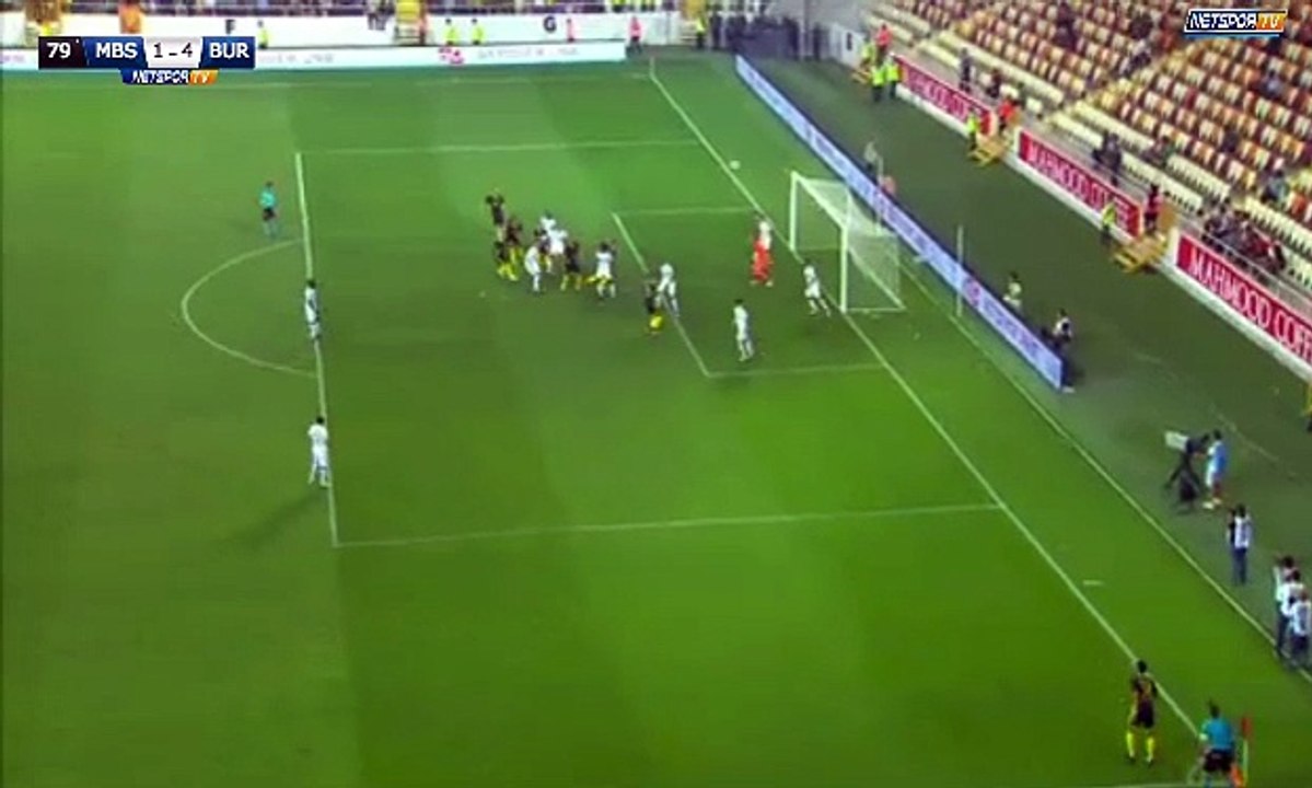 Emanuel Dening GOAL HD Yeni Malatyaspor 2 - 4 Bursaspor - 16.09.2017