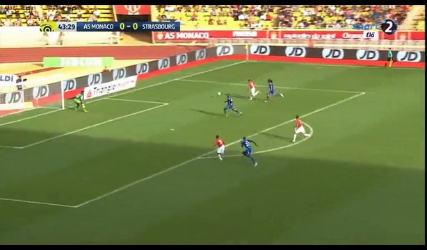Rony Lopes Goal HD - Monaco 1-0 Strasbourg - 16.09.2017