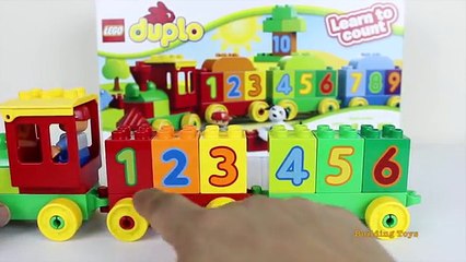 Et enfants les couleurs comte pour Apprendre nombres à Il Entrainer les trains vidéo LEGO 10847 k