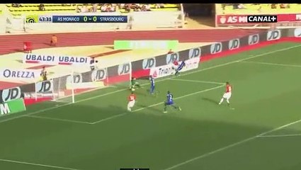 Monaco 1-0 Strasbourg : But Rony Lopes