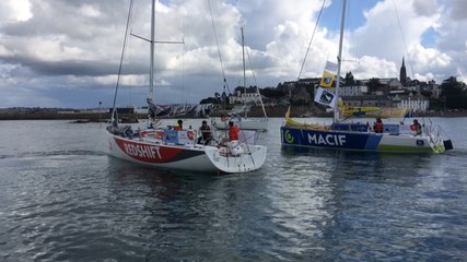 Prologue de la Douarnenez Fastnet Solo : ambiance