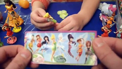 Открываем с Аней Киндер сюрпризы Фея Динь Динь (Disney Fairies) серия 3