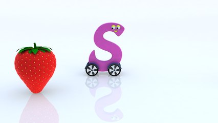 Phonics – The Letter S | S for Strawberry | Phonics for Kids | Phonics Song