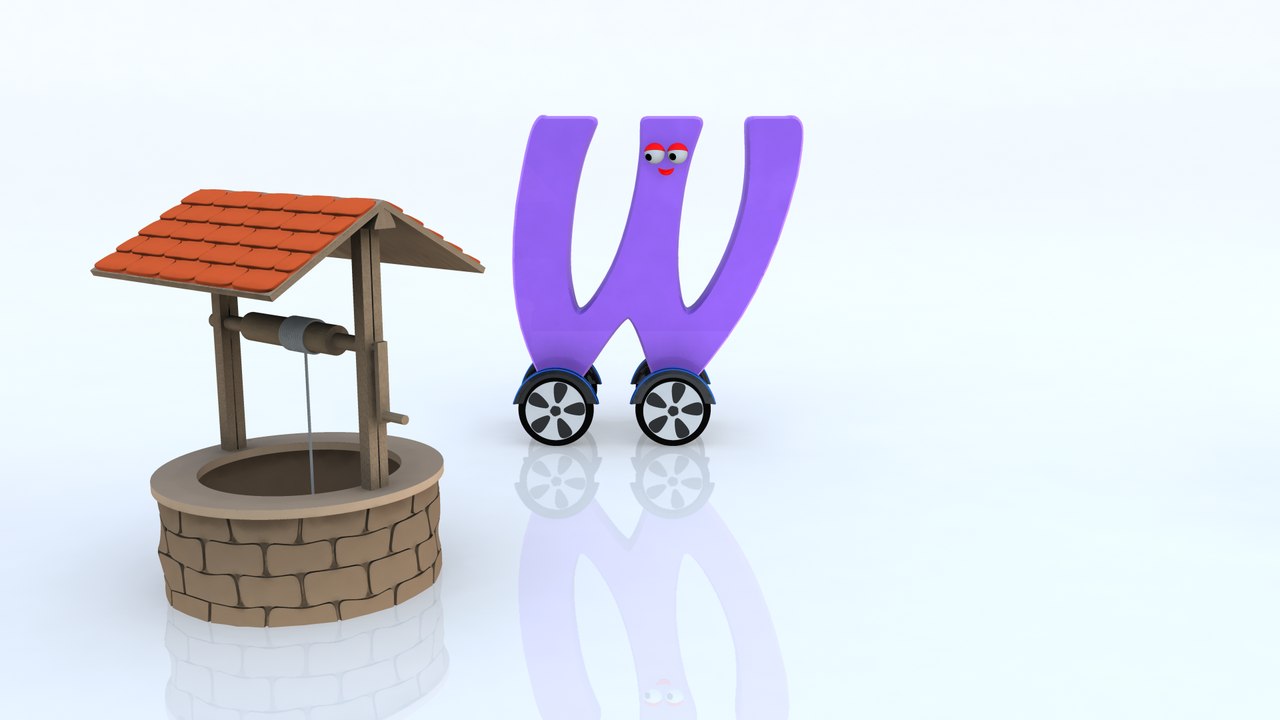 Phonics – The Letter W | W for Well | Phonics for Kids | Phonics Song