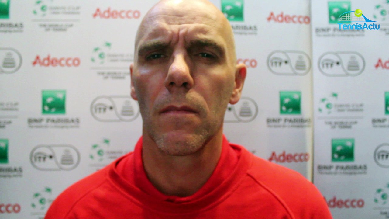 Coupe Davis 2017 - BEL-AUS - Johan Van Herck : "La 14ème Remontada de la Belgique dimanche ? C'est possible !"