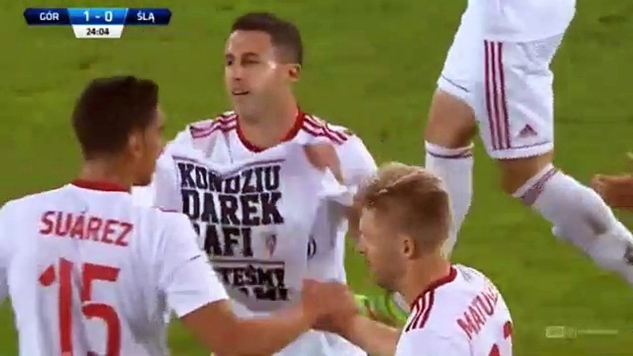 Igor Angulo Goal HD - Górnik Zabrze 1-0 Slask Wroclaw 16.09.2017