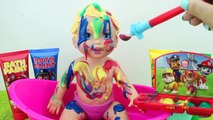 Little Mommy Bubbly Bath Time Baby Doll Bath Paint Paw Patrol