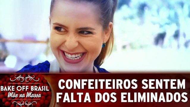 Confeiteiros sentem falta dos eliminados