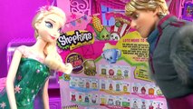 Queen Elsa Shopkins Challenge Season 2 Unboxing Kristoff Prince Hans Disney Frozen Fever Doll Video