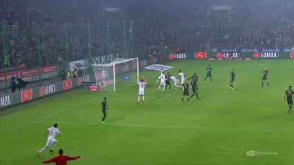 2-1 Mateusz Wieteska Goal Poland  Ekstraklasa - 16.09.2017 Gornik Zabrze 2-1 Slask Wroclaw