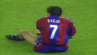 Luís Figo ● Skills ● Real Madrid 2-3 Barcelona ● La Liga 1997-98