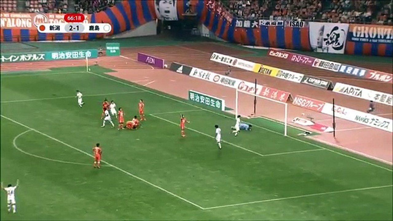 Niigata 2:2 Kashima ( Japanese J League. 16 September 2017)