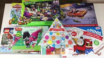 Surprise Toys ADVENT CALENDAR Thomas Train Disney Tsum Tsum Lego Hot Wheels Cars Playdoh Kids Day 6