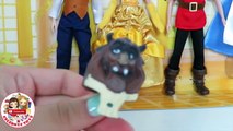 NEW BEAUTY and the Beast Mini Figurine Doll Set & Disney Fairytale Short Movie Story in 3 minutes Mo