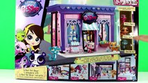 Littlest Pet Shop Style Set Playset 135 pieces LPS Toy unboxing and Review
