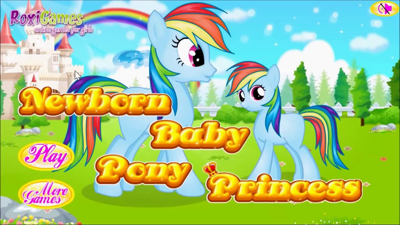 My Little Pony Pregnant Rainbow Dash And Twilight Sparkle Baby Game Compilation Video Dailymotion