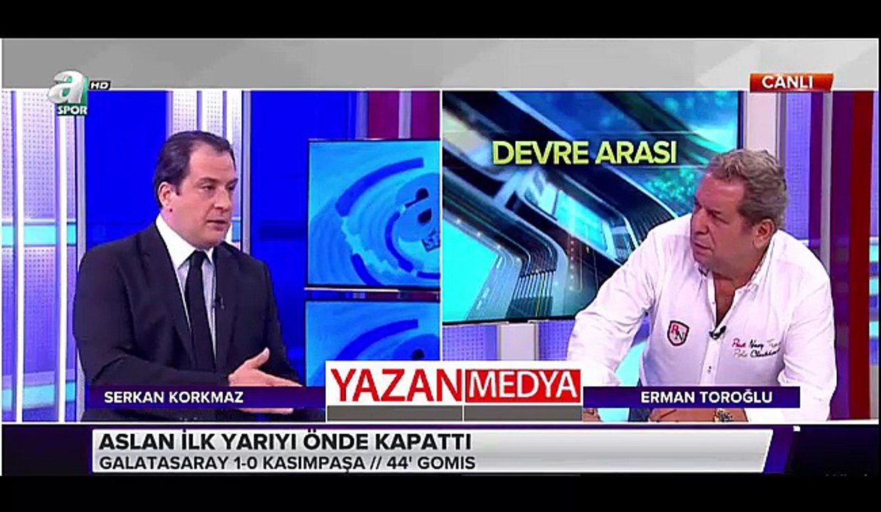 Erman Toroğlu: "Kasımpaşa skoru 3-0 yaparlardı"