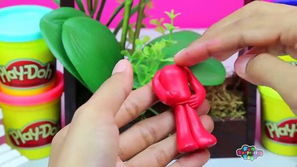 Play Doh How to Make Miraculous Ladybug and Cat Noir - Play Doh Videos