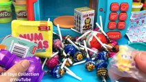 Microwave Chupa Chups Lollipops Surprise Toy Shimmer and Shine Bottle Kinder Frozen Ironman Num Noms