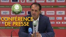 Conférence de presse Valenciennes FC - RC Lens (1-0) : Faruk HADZIBEGIC (VAFC) - Eric SIKORA (RCL) - 2017/2018