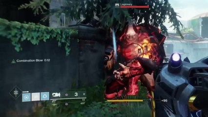 Destiny 2 - Tractor Cannon melee animation glitch