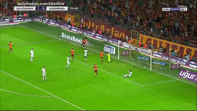 Bafetimbi Gomis second Goal HD - Galatasaray 2 - 0 Kasimpasa - 16.09.2017 (Full Replay)