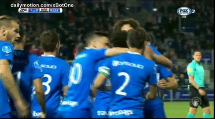 Youness Mokhtar Goal HD - Zwolle 1 - 0 Heracles - 16.09.2017 (Full Replay)