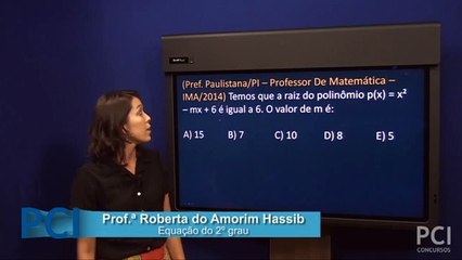 Questão Equação do 2º Grau